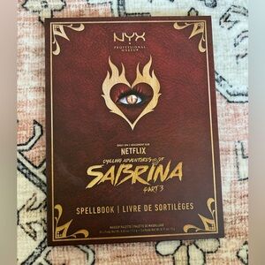 NYX Sabrina the teenage witch eyeshadow colour palette makeup collector beauty